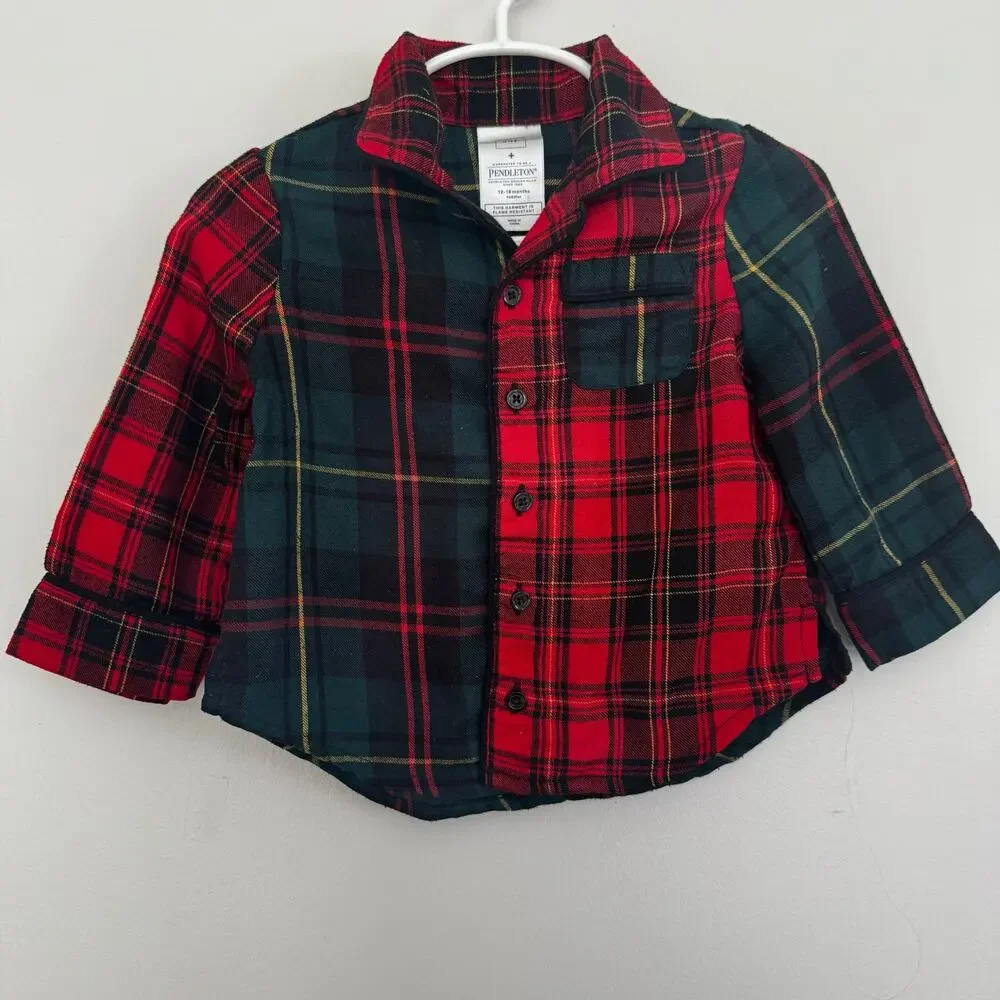 babyGap Pendleton Flannel Pajama Set